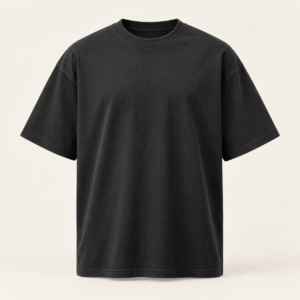 Charcoal oversized T-shirt product placeholder
