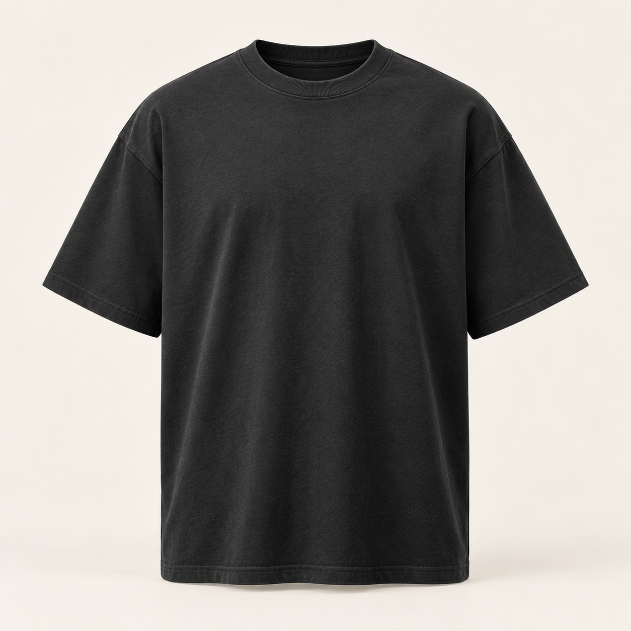 Charcoal oversized T-shirt product placeholder