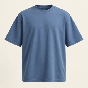Blue oversized T-shirt product placeholder